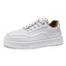 2025 Spring New Breathable White Men's Versatile Thick Soled Sports Casual Board Trendy Shoes_vogvips.com
