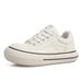 New Little White Women's Spring/Summer Casual Board Thick Sole Heightening Student Single Korean Edition Sports_vogvips.com