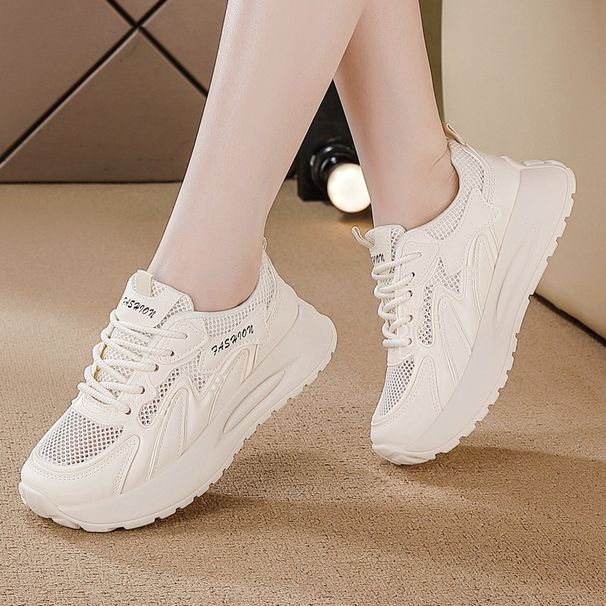 Cross-border Large-size Mesh Breathable Sports Shoes, New Spring-summer Model, Comfortable Outdoor Casual Travel Shoes_vogvips.com