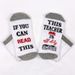 Cotton mid-tube socks sole letter jacquard leisure sports socks creative socks_vogvips.com