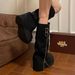 Sweet Cool Spicy Girl Over-the-Knee Women Spring Autumn 2025 New Long Petite Thick Sole High Boots_vogvips.com