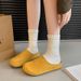 2025 Thick-Soled Outdoor For Women Autumn New Vatile Slip-On Lazy Shoes To Match Dresses Closed-Toe_vogvips.com