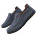 Euro Step Men's Summer New Breathable Slip-On Casual Polyurethane Cloth Shoes_vogvips.com