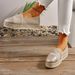 Beige Espadrilles Womens Shoes Flat Stylish And Trendy Footwear For Fashion-Forward Females Loafers Casual Slip-on Grass_vogvips.com