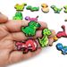 Cute Dinosaur Series Shoes Flower Shoe Buckle PVC Soft Glue Personality DIY Garden Shoe Accessories Accessories_vogvips.com