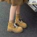 Top Layer Cowhide Martin For Women 2025 Autumn Winter New Versatile Genuine Leather Women's Shoes Boots_vogvips.com