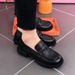 Spring 2025 Non-Slip Soft Sole Slip-On Loafers British Style Comfortable Casual Leather Work Shoes_vogvips.com