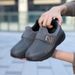 Men's New Walking Soft-soled, Lightweight, Breathable Slip-on Mesh Shoes, Color-blocked, Stylish And Versatile Outdoor_vogvips.com