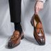 Men's Shoes Luxury Tassel Leather Shoes Formal Shoes For Men Oxfords Male Wedding Party Office Business Slip-On Driving Shoes_vogvips.com