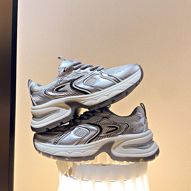 Dad Shoes Female Student Sports Running Shoes Casual Shoes Platform Height Increase_vogvips.com