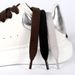 New Black And White Beige Rope Single Layer Flat Hat Rope Trouser Belt Widened Polyester Cotton Shoelaces Sports Shoe Laces_vogvips.com