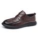 New Men's Business Formal Genuine Casual Soft Leather Trendy Non-Slip Breathable Shoes For Men_vogvips.com