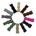 Kulo Gold Shoelaces Classic Round 4.5mm Wide Two Color Three Twill Polyester Shoelaces Suitable For Sports Shoes And Casual Shoes_vogvips.com