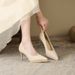 MTX 8088-5 Autumn Suede Shallow Mouth Thin Heel Pointed Toe Single Shoes Waterproof Platform Sexy Solid Color High Heels For_vogvips.com