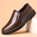 2025 Autumn New Men's Casual Shoes, Sole Soft Leather Slip-On Shoes For Middle-Aged Dads 1006_vogvips.com