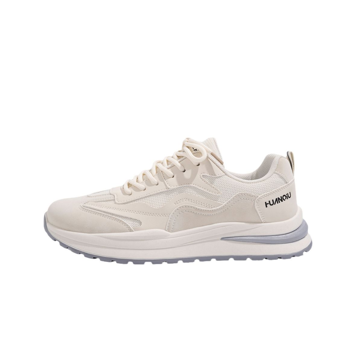 Global ZHQ-HY017 Men's Summer Casual Mesh Sneakers Breathable Shock Absorption Running Sole Soft Surface Trendy Shoes_vogvips.com