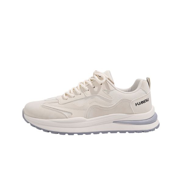 Global ZHQ-HY017 Men's Summer Casual Mesh Sneakers Breathable Shock Absorption Running Sole Soft Surface Trendy Shoes_vogvips.com