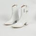 326-90 Women's Pointed Thick Heel Bow Casual Fashion Martin Elegant And Tall Women's Boots_vogvips.com