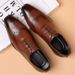 British Men's Shoes Large Size Classic Oxford Dress Shoes - Lightweight Business Formal Shoes With Soft Sole For Office Wedding & Daily Wear_vogvips.com