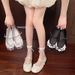 French Soft-soled Mary Jane Single Shoes Women's Thick Heel Light Mouth Versatile Evening Wind With Skirt Grandma Shoes_vogvips.com