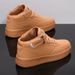 Men's High Top Breathable Trendy Sneakers Air Force 1 White Hidden Heel Lift Couple Shoes Autumn Style MY22052_vogvips.com
