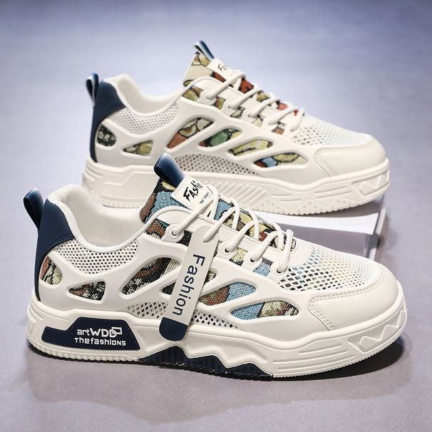 Men's Shoes Breathable Canvas Shoes Men's Little White Shoes Sports Shoes Casual Shoes Board Shoes_vogvips.com