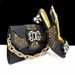 Women's open-toe shoe bag set hollow design shoes to wear for a party or wedding_vogvips.com