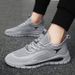 Euro Step Summer 2025 New Breathable Odor-resistant Sports Casual Thin Mesh Men's Work Black Trendy Shoes_vogvips.com