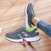 Straight Spring Sports Mesh Low Top Lace Up Middle And Elderly Casual Shoes Women's Edition_vogvips.com