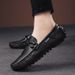 Italian Clearance Men's Genuine Leather Loafers Spring New Casual Business Shoes For Men_vogvips.com