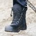 Combat Boots Outdoor Amu Autumn And Winter Piled Thickened High-top Combat Boots Warm Winter Boots Tactical Boots_vogvips.com