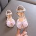 Girl Princess Student Girl Single Shoe Leather Shoes With Bow Small Big Boy_vogvips.com