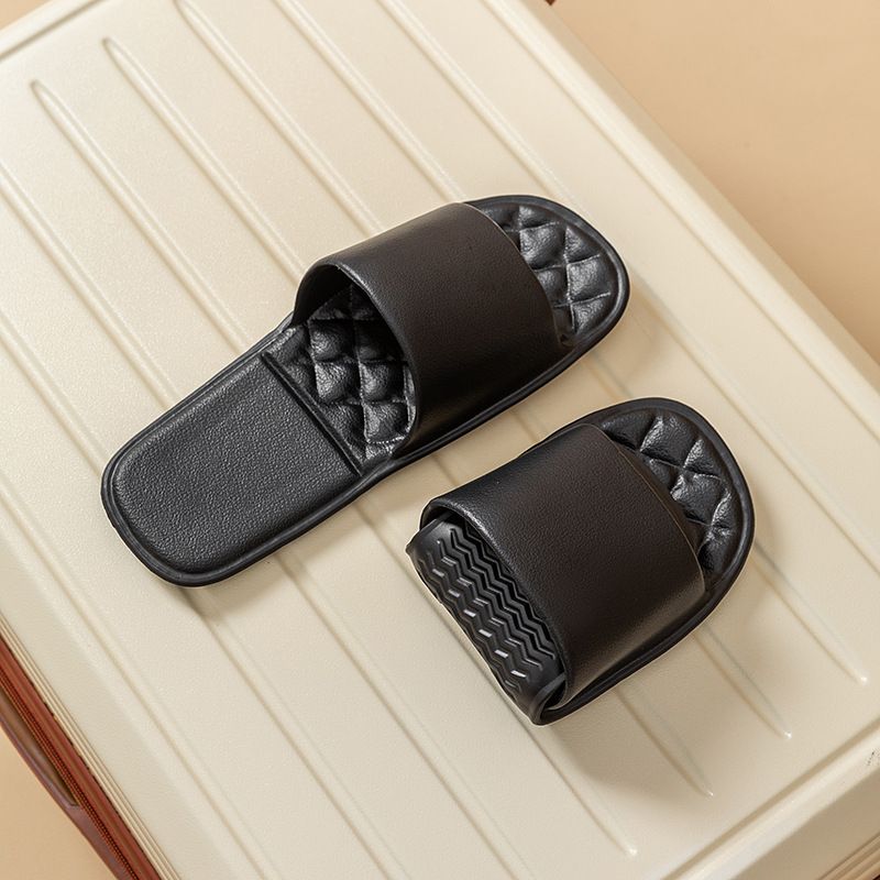 Portable Travel Slippers For Men Women Foldable Eva Hotel Room Slides Couple Shoes Beach Sandals Lightweight Casual Slippers_vogvips.com