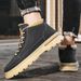 New Leather Spring Men's Shoes High-top Men's Heightening Tooling Martin Boots_vogvips.com