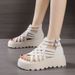 Princess-Style High-Heeled Roman Women, Summer 2026 New Model, Hollow-Out Cool Boots, Versatile Top Quality And Stylish, Non-Slip_vogvips.com