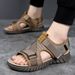 Men’s Shoes Summer New Men's Sandals Soft Soled Non Slip Slippers Men's Hot Style Mesh Men's Two Wear Casual Beach Shoes_vogvips.com