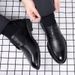 Fashion Men's Leather Shoes New Men's Business Leather Shoes Soft Soled Work Footwear Outdoor Non Slip Formal Shoe Zapatos Homme_vogvips.com