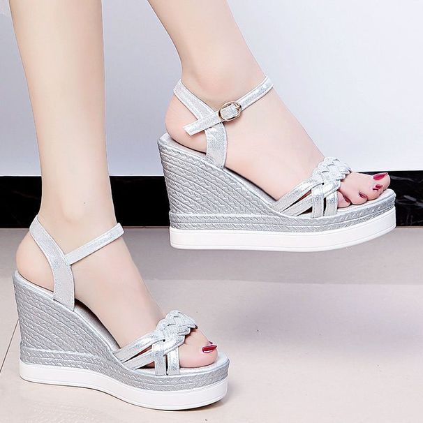 Wedge 2023 Summer Roman Sandals Fairy Style New Fashion High Heel Thick Sole Comfortable Height Increasing Lightweight_vogvips.com