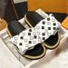 Lvjia High Version With Packaging, Original Solid Color Flat Slippers, Women's Outdoor Home Casual Shoes_vogvips.com