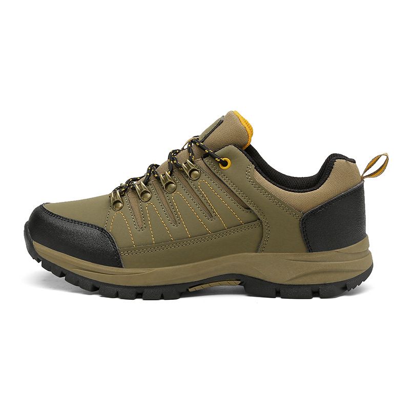 Straight Hair New Men's Plus Size Outdoor Sports Lightweight, Breathable, Wear-Resistant, Anti Slip Hiking Shoes 612_vogvips.com