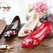 Mesh Embroidered Mesh Yarn, Flower Embroidery, Summer New Products, Soft Soled Fabric Single Shoes, Sandals For Women_vogvips.com