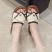 Flat Sandals Summer New Arrival Outwear Beach Vacation Fashion Beautiful Sandals Sandals_vogvips.com