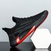 New men's shoes really fly woven breathable men's casual shoes low top high spring sports single shoes running men's shoes_vogvips.com