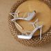 Summer High-heeled Shoes For Petite Women, Elegant And Comfortable, Silver Platform Sandals, 2026 New Model With_vogvips.com