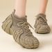 Spring New Ugly And Cute Dopamine Octopus Coconut Flyknit Casual Thick Soled Sports Women's Shoes_vogvips.com