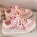 2024 Fall/Winter New Lemon Yellow Thick-Soled Fashion Sneakers, High-Value Sports Shoes, Versatile Casual White Shoes_vogvips.com