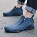 European Warm Series Octopus Shoes High-top Martin Spring Summer Men's Casual Ankle Boots_vogvips.com