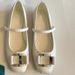 Gaoding Ballet Square Toe Spring Silver Sheepskin Single Shallow Mouth Mary Jane Shoes Women 2025 New Model_vogvips.com