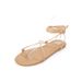 Cross Summer New Korean Roman Sandals Fairy Style Fashion Back Strap Sexy Vacation Beach Shoes_vogvips.com