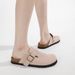 Women's Shoes New Spring And Autumn Outerwear Thick Soled Slip On Mules Closed Toe Half Slip On Winter_vogvips.com